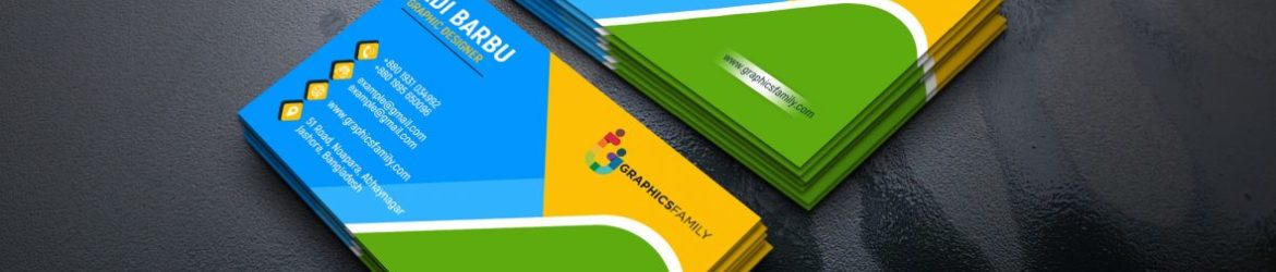 Colorful Business Visiting Card Design