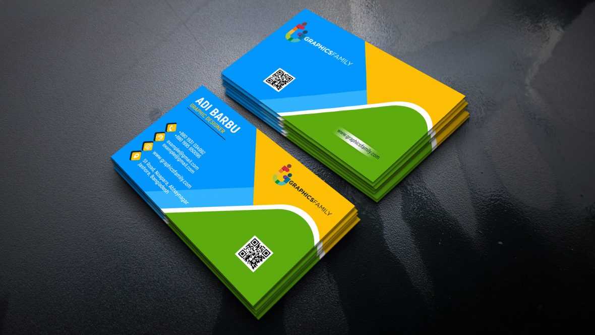 Colorful Business Visiting Card Design