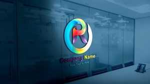 Colorful Letter R Logo Design