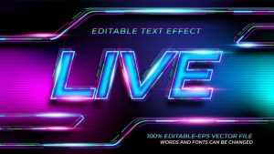 Colorful Modern Text Effect