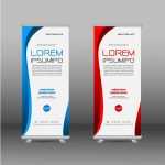 Colorful Roll Up Corporate Template - Download Grátis Colorful Roll Up Corporate Template