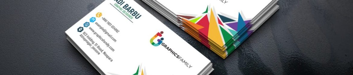 Colorful Simple Business Card Design Colorful Simple Business Card Design