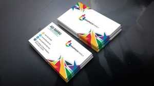 Colorful Simple Business Card Design