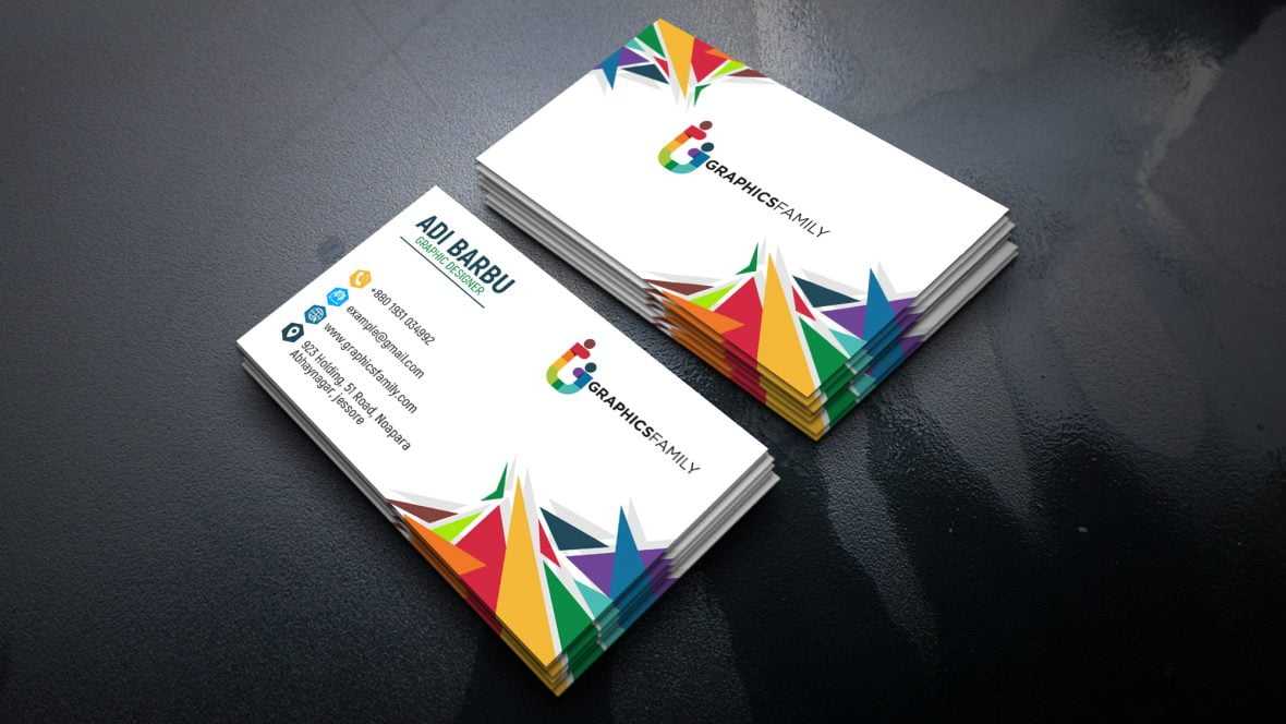 Colorful Simple Business Card Design