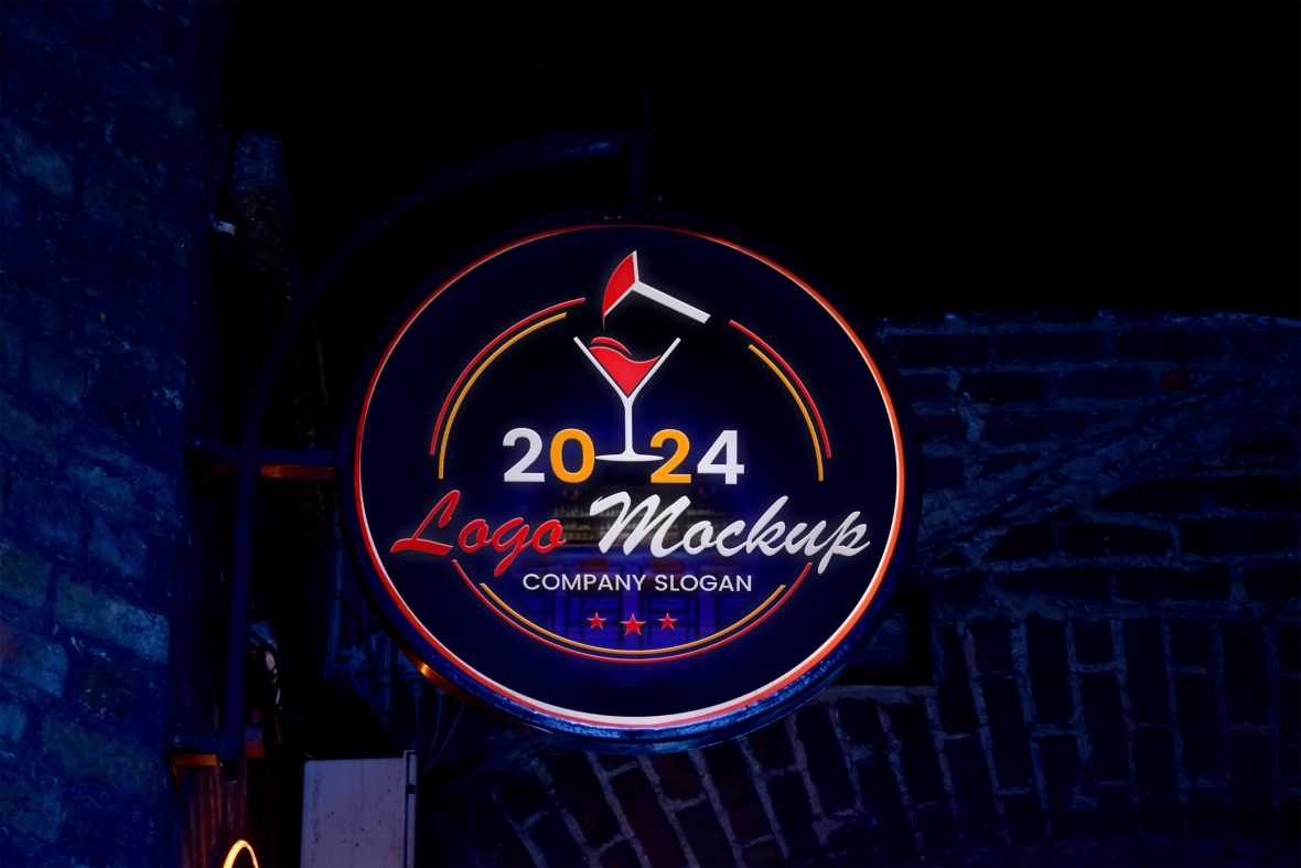 Commercial Signage Logo Mockup