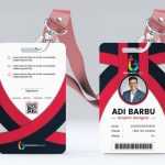 Company Access Id Card Template