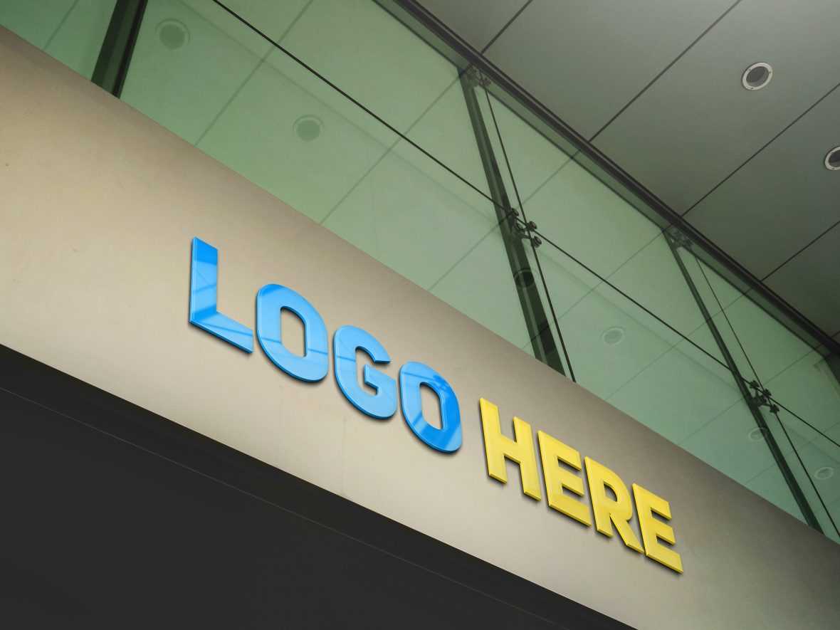 Company Branding Logo Mockup