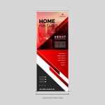 Company Roll-up Banner Template - Download Grátis Company Roll-up Banner Template