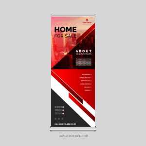 Company Roll-up Banner Template