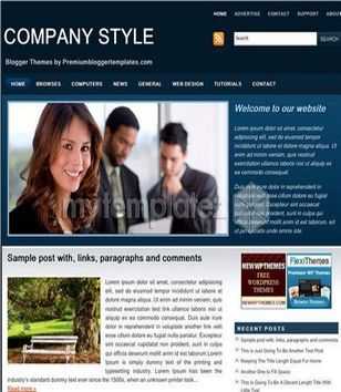 Company Style Blue