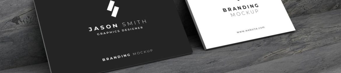 Concrete Wall Business Card Mockup Concrete Wall Business Card Mockup