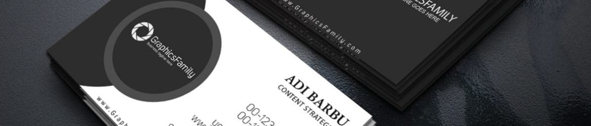 Content Strategist Business Card Template