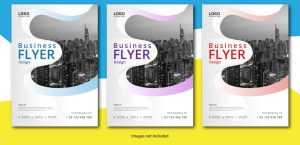 Corporate business flyer template