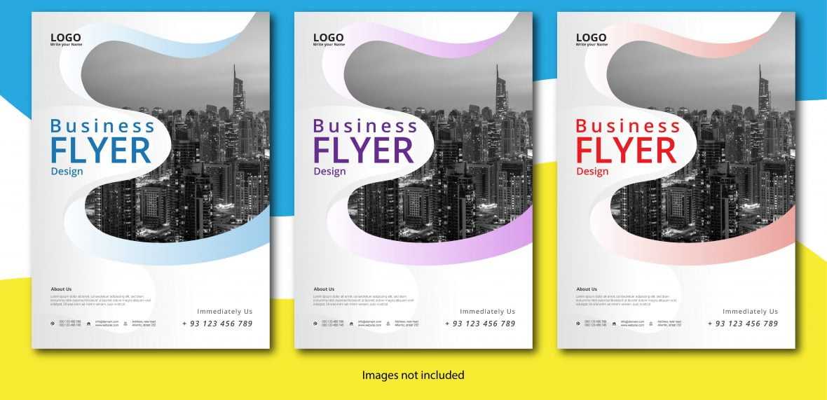 Corporate business flyer template