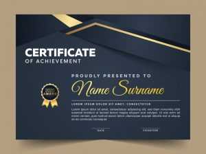 Corporate Certificate Template