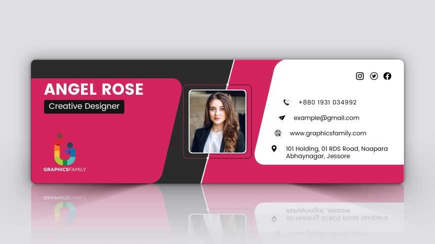 Corporate Email Design Template Free PSD Download