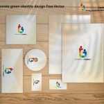 Corporate green identity design Free Vector - Download Grátis Corporate green identity design Free Vector