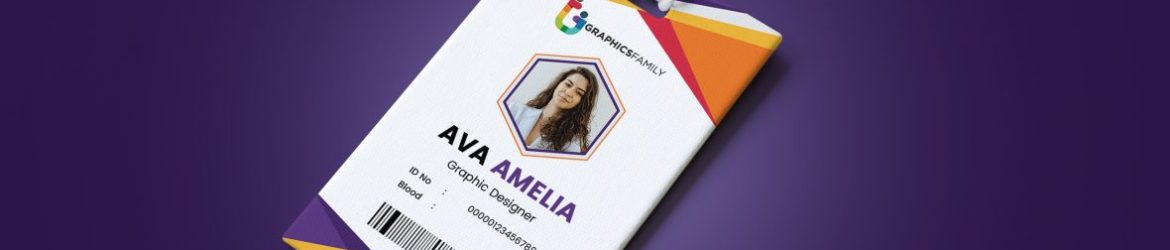 Corporate Id Card Template Vector