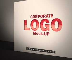 Corporate Logo Mock-Up