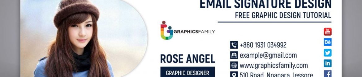 Corporate Professional Creative and Modern Email Signature Design