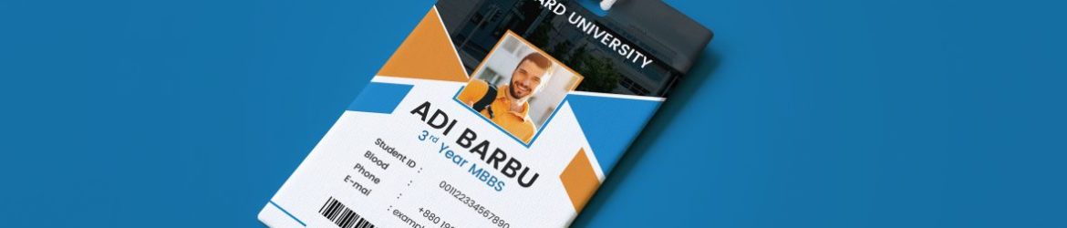 Corporate University Id Card Template
