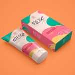 Cosmetic Tube & Box Mockup - Download Grátis Cosmetic Tube & Box Mockup