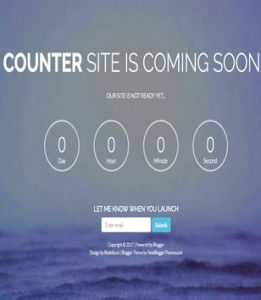 Counter coming soon