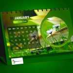 Creative 2023 New Year Desk Calendar Design