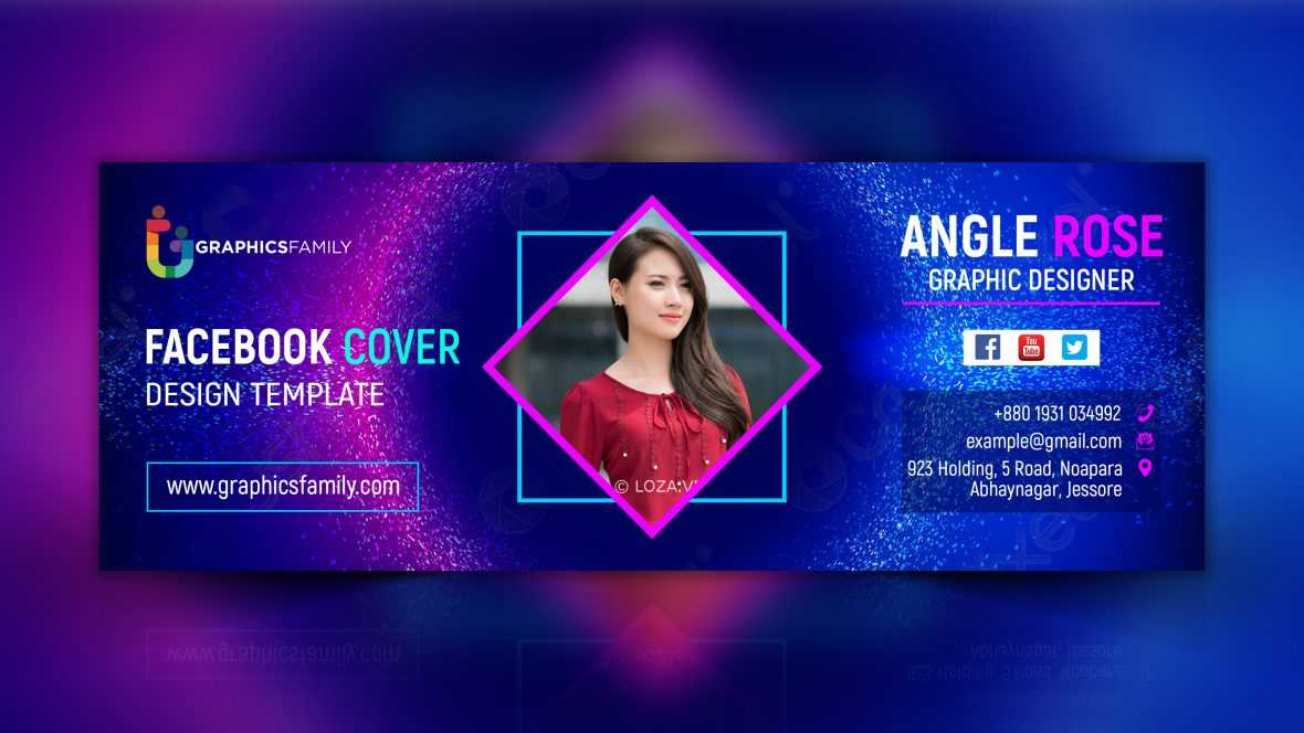 Creative Business Agency Facebook Cover Template Design