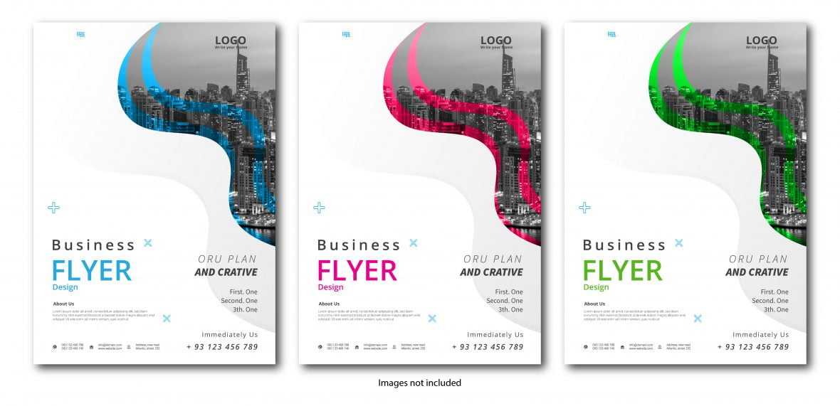 Creative Corporate and Business Flyer Brochure Template Design