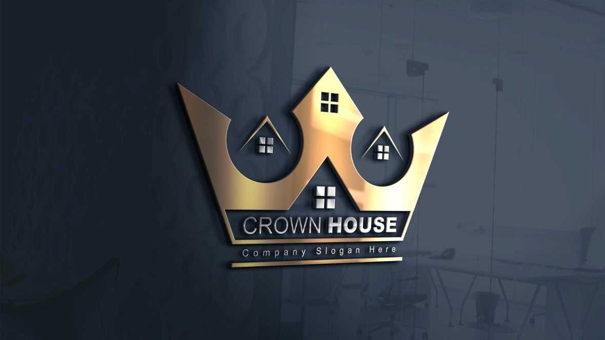 Crown & House – Real Estate Logo Design Template