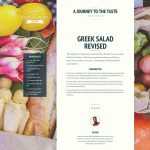 Culinary Blog PSD Template