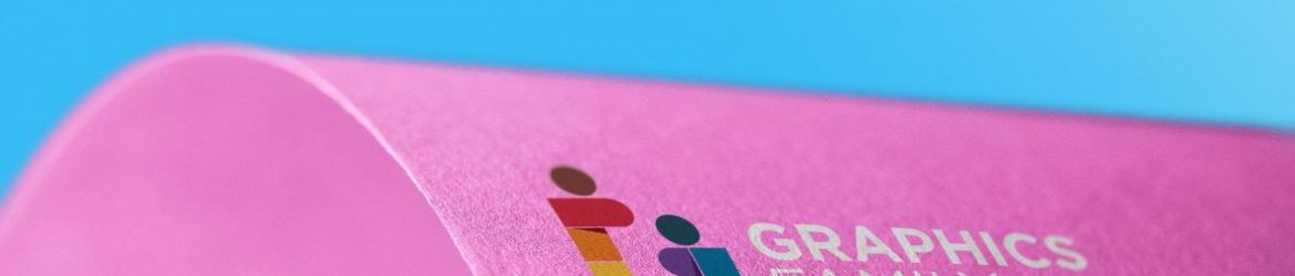 Curve Edge Colorful Paper Logo Mockup