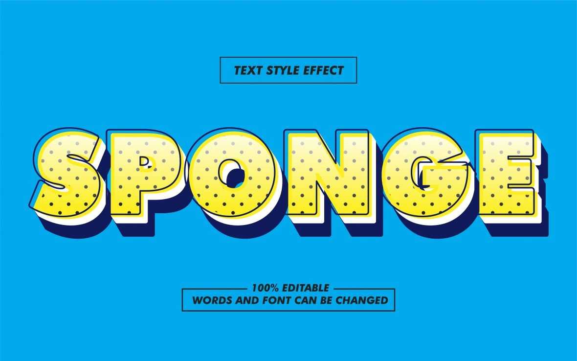 Cute Polka Dot Text Effect
