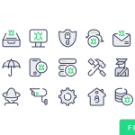 Cyber Security PSD Icons