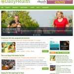 DailyHealth Green - Template para Blogger DailyHealth Green