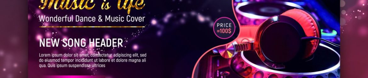 Dance and Music Free Facebook Cover Design Template Dance and Music Free Facebook Cover Design Template