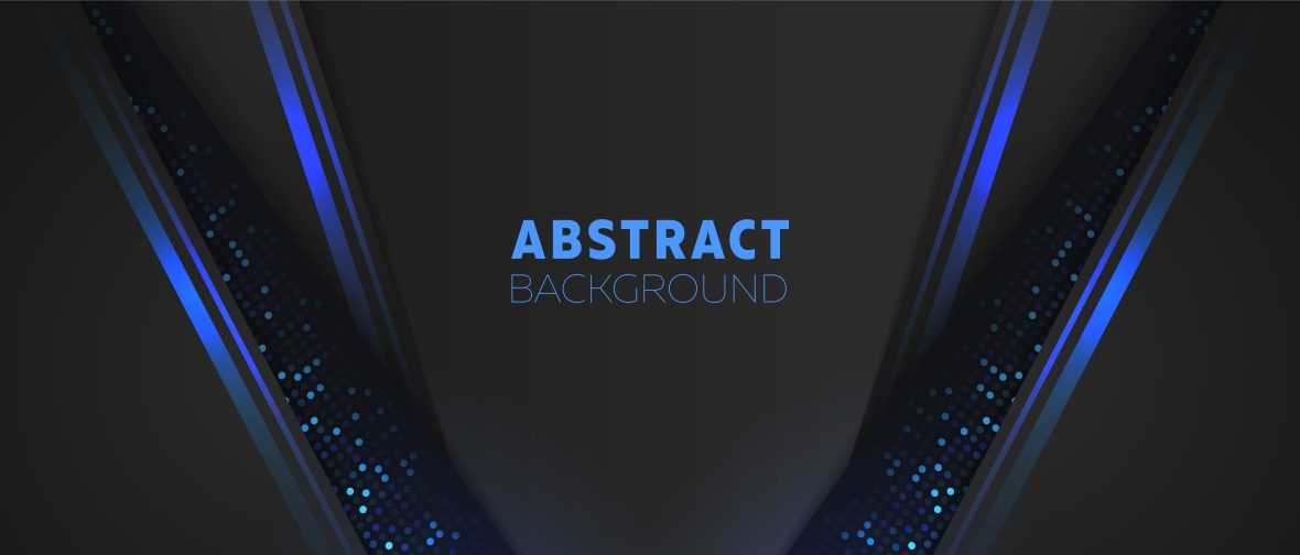 Dark Background Abstract Template