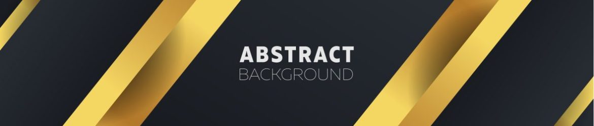 Dark Background with Golden Lines Free Vector