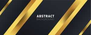 Dark Background with Golden Lines Free Vector
