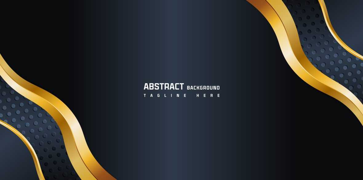 Dark Gold Luxury Background