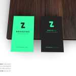 Dark Wood Business Card Mockup - Download Grátis Dark Wood Business Card Mockup