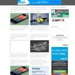 Dazzling 3 columns - Template para Blogger Dazzling 3 columns