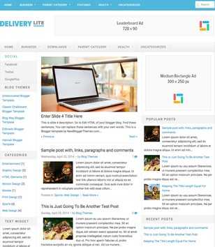 Delivery Lite Responsive