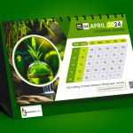 Desk Calendar Design Template Free PSD - Download Grátis Desk Calendar Design Template Free PSD