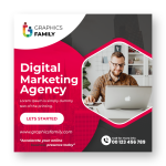 Digital Company Instagram Post and Social Media Design Template