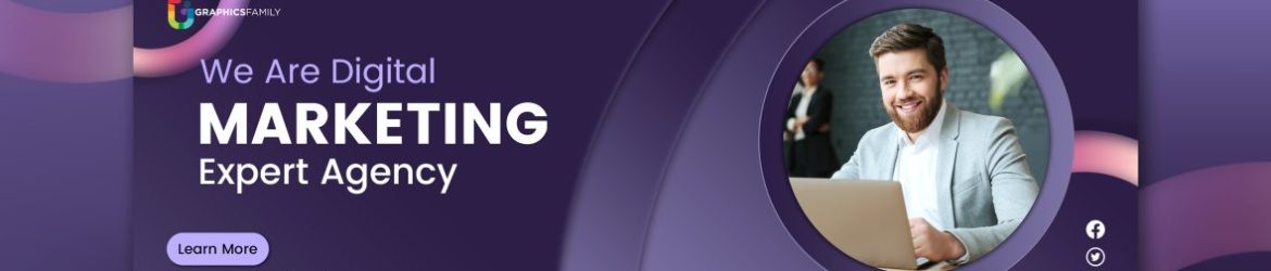 Digital Marketing Agency Professional Facebook Cover Photo Design