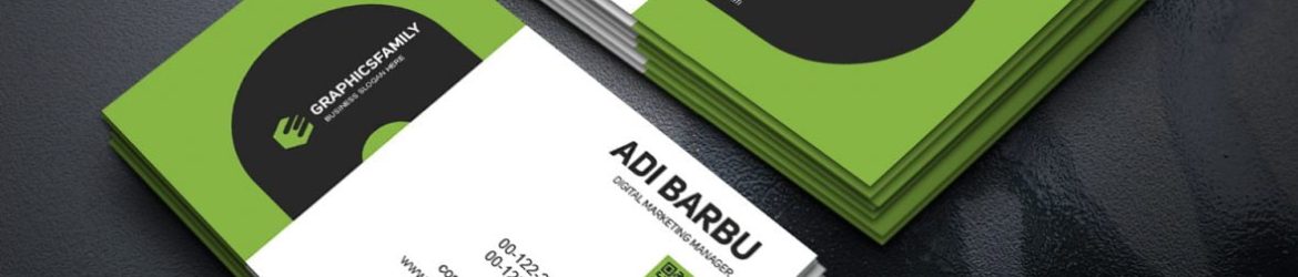 Digital Marketing Manager PSD Business Card Template