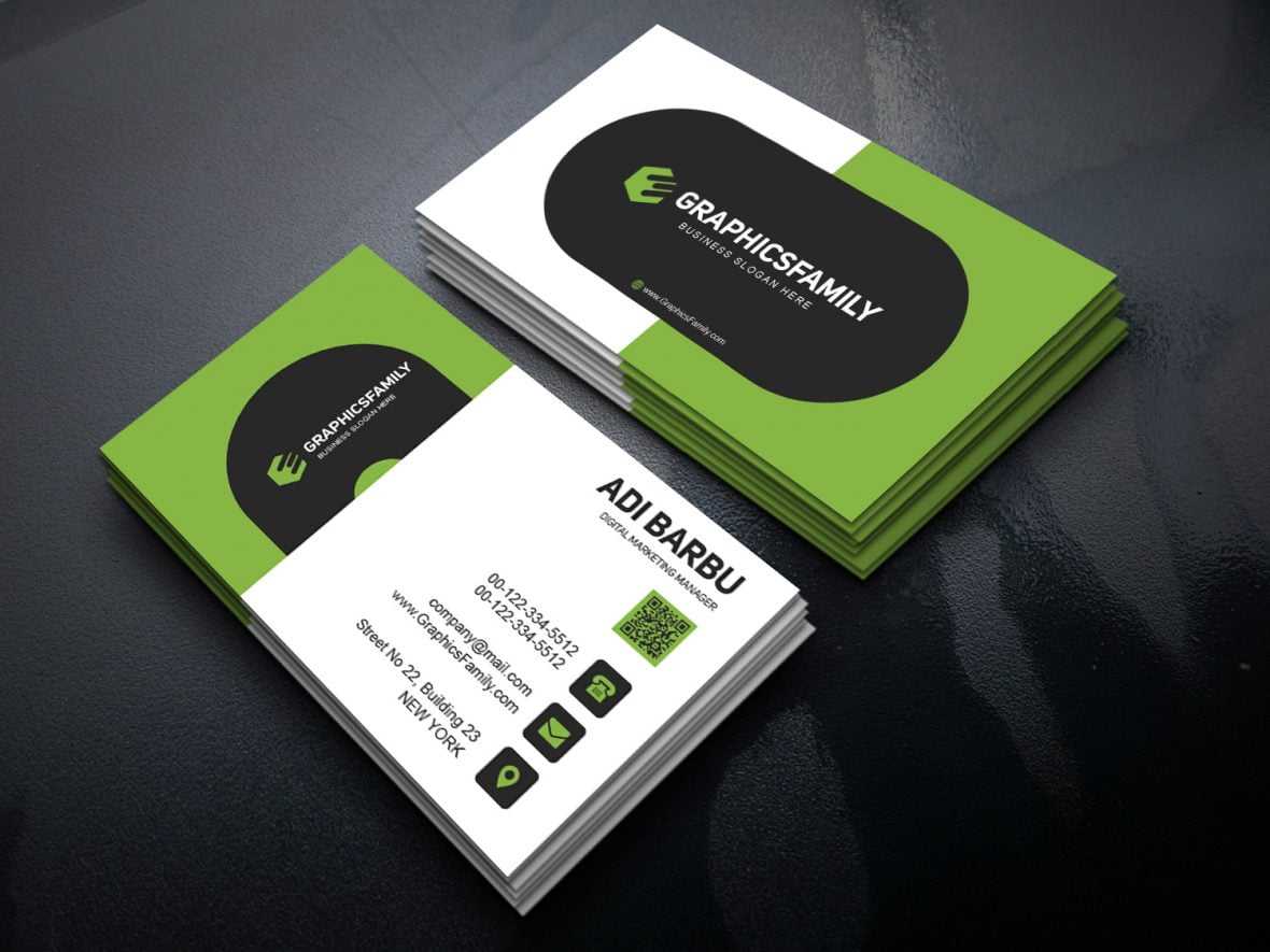 Digital Marketing Manager PSD Business Card Template