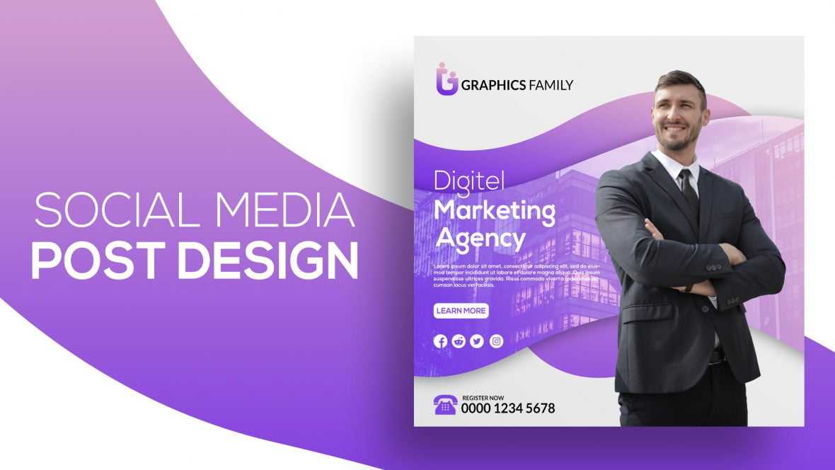 Digital marketing social media post Instagram banner